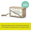 Miniatyrbild 3 av 4: Digital Radio Portable - Pure - Mini - Bluetooth 5.3 - 15 timmars batteritid - TFT-skärm 2,4" Vit CotonEk ✔️