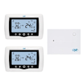 Miniatyrbild 2 av 4: PNI CT400 smart termostat trådlös, med WiFi, styr 2 zoner via internet, för termiska kraftverk, pumpar, TuyaSmart APP