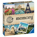 Miniatyrbild 5 av 6: Collectors' Memory® memoryspel - Resor - Ravensburger - Observation och memorering - Från 8 år kastanj