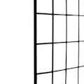 Miniatyrbild 4 av 4: Grunder - cube-12-6B - 6 stapelbara förvaringshyllor i metallnät, 66 x 32 x 96.5 cm, svart