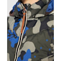 Miniatyrbild 3 av 4: Jacka - perfecto - bomber Camel active damkläder - 3200806R48 - camel active Jacke Femme AOP Camou Cobalt 46