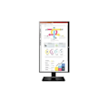 Miniatyrbild 3 av 4: SKÄRM LG 24" Svart 24QP750P-B 16:9 IPS 5ms QHD 2560x1440 300cd/m2 HDMI DP USB-C 2xUSB 3.0 FreeSync Svart Stabilisator Smart Energy Savi