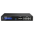 Miniatyrbild 1 av 4: Routeur QuCPE - QNAP - C3758R - 8x2.5GbE RJ45 - 4x10GbE SFP+ - Intel Atom C3758R