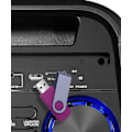 Miniatyrbild 2 av 4: Sytech Ledflow Series Speaker, 2 x 6,5", 60 W, RM, RGB Flame, Uppladdningsbar, USB, TF, FM, TWS