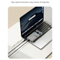 Miniatyrbild 5 av 6: USB-C till Lightning datakabel, 20 W, 2 m - Baseus Dura (P10377800U01-03) - Svart