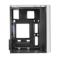 Miniatyrbild 4 av 4: PC-chassi Micro ATX - Mars Gaming - MC300 Vit - Härdat Glas - 3 FRGB Fläktar - Total-Mesh
