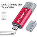 Miniatyrbild 2 av 4: USB-sticka - Wansenda - 512Go - USB 3.0 - Typ C - Kompatibel med Android/PC/Mac