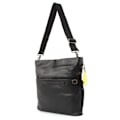 Miniatyrbild 4 av 4: Axelväska - MANDARINA DUCK - Mellow Leather Crossover Nero - 100% läder - svart - 27x35x7 cm svart
