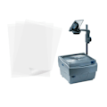 Miniatyrbild 4 av 4: Skrivarpapper - förpackning - rulle Q-connect - KF26066 - 39528 Transparent Ekonomisk OHP kopiator A4 Svart