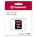 Miniatyrbild 2 av 3: Flashminneskort - TRANSCEND - Premium 700S - 32 GB - v90 Video Speed Class - UHS-II - Klass 10