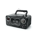 Miniatyrbild 3 av 4: Boombox - MUSE - Radio CD K7 M 182 RDC - CD-spelare, Radio, Kassettspelare - Integrerad mikrofon Svart