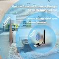 Miniatyrbilde 4 av 5: Onvian USB Bluetooth 5.0 Adapter Dongle Antenne Lang Rekkevidde 100M Trådløs Lydmottaker Sender For PC Laptop Win 7/8/8.1/10