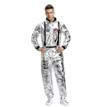 Miniatyrbillede 2 af 5: Halloween Kostume Vandrende Jord Rumdragt Gruppe Fest Cosplay Uniform Mand man 1 M