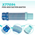 Miniatyrbillede 5 af 5: Poolslangeadapter X77094, Erstatningsslangeadapter til Zodiac MX8 MX6 Baracuda (2 stk.)