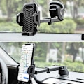 Miniatyrbilde 3 av 5: Mobilholder for bil, lastebilsjåfører, universell oppgradert håndfri stativ, dashbord, frontrute, ventilasjonsåpning, mobiltelefonfeste