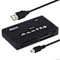 Miniatyrbild 2 av 4: Allt-i-ett 1 Minneskortläsare Usb Extern Sd Sdhc Mini Micro M2 Mmc Xd Cf Ms