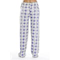 Miniatyrbillede 2 af 3: Dames Pyjamasbukser med Lommer, Bløde Flanel Check Pyjamasbukser til Kvinder