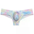 Pikkukuva 1 / 2: Seksikkäät Bokserit Miesten Bubble Neulottu Kangas Alusvaatteet Pikkuhousut Korostavat Pullistavaa Pussia Bikini Boxerit