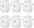 LED-nattlampa, stickkontakt 6-pack Smart Sensor, Nattlampor Lämpliga För Sovrum