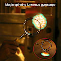 Miniatyrbild 3 av 5: 1 Set Magnetisk Gyro Luminescent Höghastighets Smidig Magnetisk Snurrande Underhållning Rostfritt Stål Eldig Centrifugal Snurrande Gyro Barn Presenter Jiyuge