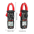 Miniatyrbilde 2 av 5: Bærbar Digitalt Multimeter, Digitalt Multimeter, Multifunksjon Voltmeter Automatisk Digitalt Multimeter Teller, Elektrisk Tester, Ohmmeter, Profesjonell