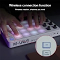 Miniatyrbild 3 av 5: MIDI-kontroller Strike Pad RGB-bakgrundsbelysning MIDI-keyboard BT-anslutning Låg Latens 3,5 mm Utgång Inter