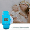 Miniatyrbild 2 av 5: LCD Bluetooth Termometer för Barn, Digital Febertermometer Används med Mobil App, Smart Bluetooth Kroppstemperaturövervakning Armband