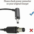 Miniatyrbilde 2 av 3: Lader for V10 V11 V12 V15 støvsugeradapter Grå