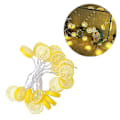 Pikkukuva 1 / 2: Led Lemon Fairy String Lights Jouluvalolamppu Xmas Party Decor