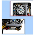 Pikkukuva 2 / 5: 450W 24Pin 12V DC Sisääntulo 450W Ulostulo Realan Mini ITX Pico PSU DC ATX PC Kytkin DC-DC ATX Virtalähde