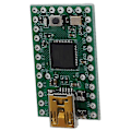Miniatyrbild 5 av 5: Teensy 2.0 USB AVR Utvecklingskort Atmega32u4 Utbyggnadskort Med Datakabel För