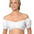 Pikkukuva 3 / 5: Carnival Oktoberfest -asu Perinteinen Beerfest Dirndl Crop Top Musta Valkoinen Cosplay Fancy Juhlamekko 20159C S