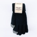 Miniatyrbilde 5 av 5: Cashmere strikkede vinterhansker for kvinner Cashmere strikkede kvinner Menn Høst Vinter Varme Tykke Hansker Skjerm Skihansker Style 2 blue