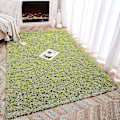 Miniatyrbild 3 av 5: Tflycq Soft Fluffy Area Mattor För Sovrum Barnrum Plysch Shaggy Nursery Matta Furry Throw Mattor För Pojkar Flickor, College Sovsal Fuzzy Mattor Vardagsrum Ho Green Grass 3.3 * 4 Feet