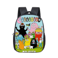 Miniatyrbild 1 av 4: 12 tums tecknad Barbapapa dagis Infantil liten ryggsäck för barn Baby tecknad skolväskor Barn present 4