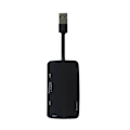 Miniatyrbillede 2 af 5: 6 i 1 USB 2.0 Kortlæser 480Mbps Hastighed Hukommelseskortlæser/Adapter/Hub 480Mbps Understøtter Smart Card T