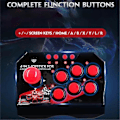 Miniatyrbild 3 av 5: För Switch 4-i-1 Speljoystick med USB-kabel Spelkonsol Rocker Arkadstation Switch Android T