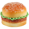 Miniatyrbillede 1 af 5: 1 stk. Realistisk Hamburger Livagtig Simulation Falsk hamburger Bageri Display Børne Mad Brød Legetøj Hjem D