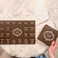Miniatyrbillede 1 af 4: 32 Grunde til at jeg elsker dig Puslespil, Trægaver til kone, mand, kæreste, kæreste Mors Dags Gave