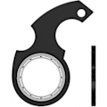 Miniatyrbild 5 av 5: Nyckelring Spinner Fidget Ring Leksak, Nyckel Spinner, Snurrande Nyckelring, Fidget Nyckelring, Sensoriska Leksaker Fidgets Squishy Leksaker