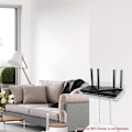 Miniatyrbillede 4 af 5: 1 Pakke Akryl Vægmonteringsbeslag Kompatibel Med TP-Link WiFi 6 Router AX1800 (Archer AX21) / AX3000 (Archer AX50), Transparent