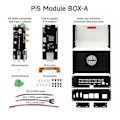 Miniatyrbillede 2 af 5: Multifunktionelt Mini-Computer Kit Designet til 5, Aluminium Alloy Kabinet til PCIe Adapter A