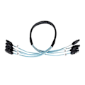 Miniatyrbild 3 av 5: SAS-kabel Sata-kabel Hög Hastighet 6Gbps 4 Portar/Set Hög Kvalitet för Server 0,5 Meter