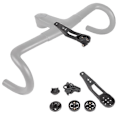 Miniatyrbillede 2 af 5: For H31 CP10 CP20 Integreret Cykel Styrbøjle Computer Montering Holder Ude for Min Cateye Go Pro