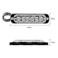 Miniatyrbild 4 av 5: 4 st Blinkande Sidoljus 6 Led Varningsljusramp Gul Felsökning Varningsfyr Nödblixtljus Vattentät 12v 24v Universal För Bil Lastbil (