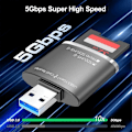 Pikkukuva 3 / 5: 2-in-1 USB- ja SD-lukija-adapteri, SD TF -kortti USB 3.0 -adapteriin