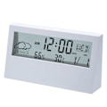 Miniatyrbild 1 av 5: Väckarklocka LCD-display Elektronisk väckarklocka för nattduksbord sängbord kontor
