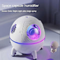 Miniatyrbillede 5 af 5: Astronaut Rumskib Aromaterapi Luftfugter Luftrenser Elektrisk Vand Duftspreder Humidificado