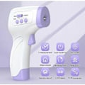 Miniatyrbillede 3 af 4: Pande Termometer til Voksne, Infrarødt Pande Termometer, Kontaktløs Termometer til Voksne, Infrarødt Termometer med Feberalarm, LCD-Display og Hukommelse