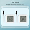 Miniatyrbild 2 av 5: Tuya Smart Home WiFi Temperatur- och Fuktighetssensor med 1M Extern Sond App Fjärrövervakning